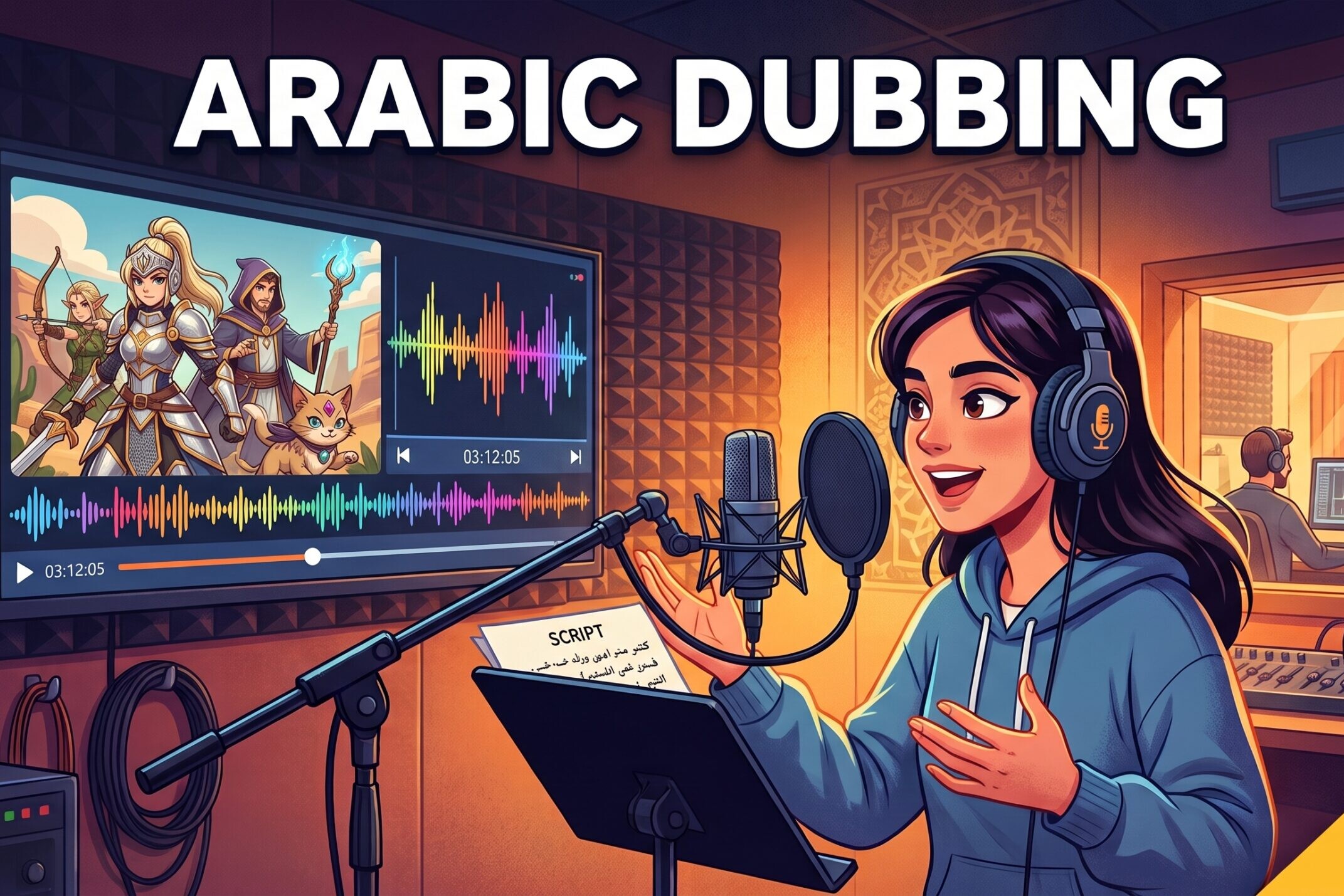 Disney Egyptian Arabic Dubbing