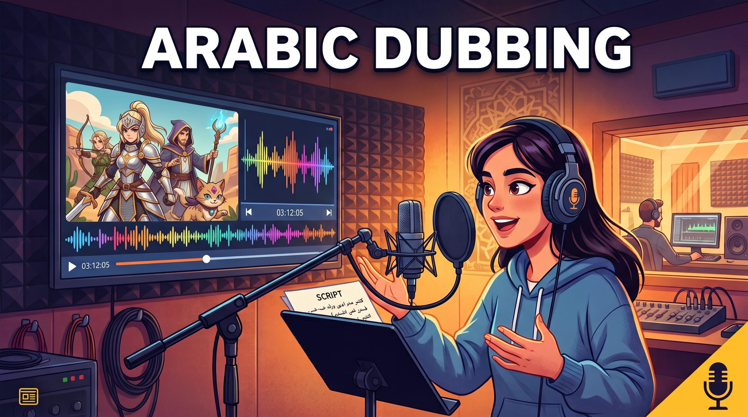 Disney Egyptian Arabic Dubbing